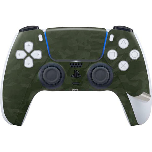 Military Green Shadow Camo PS5 Pro Disk Bundle  Skin